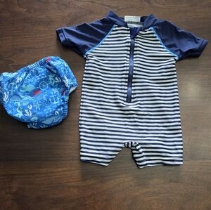 Baby Boy Swimsuit / Swim Bottoms - 3-6m